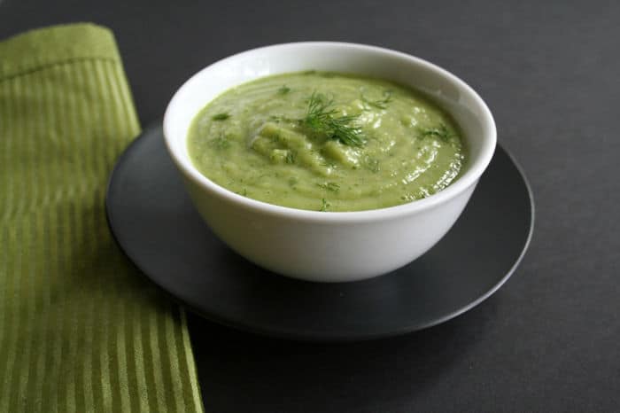 Raw Cucumber Dill Soup