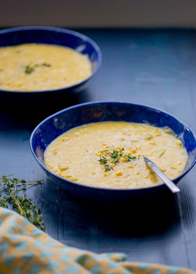 Rich and Creamy Corn Chowder