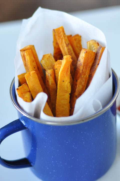 Simple Nutritious Side: Butternut Squash Fries