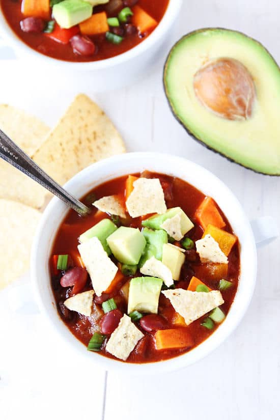 Slow Cooker Sweet Potato Chili