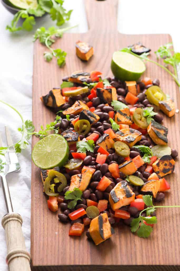 Southwestern Grilled Sweet Potato Salad