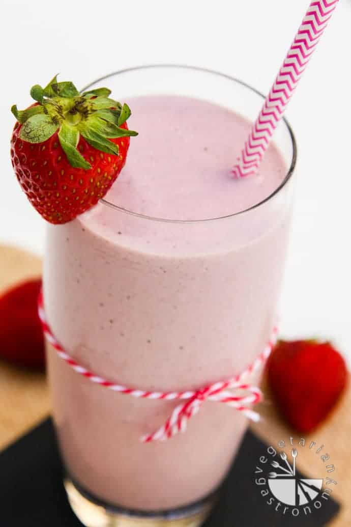 Strawberry Hemp Milkshake