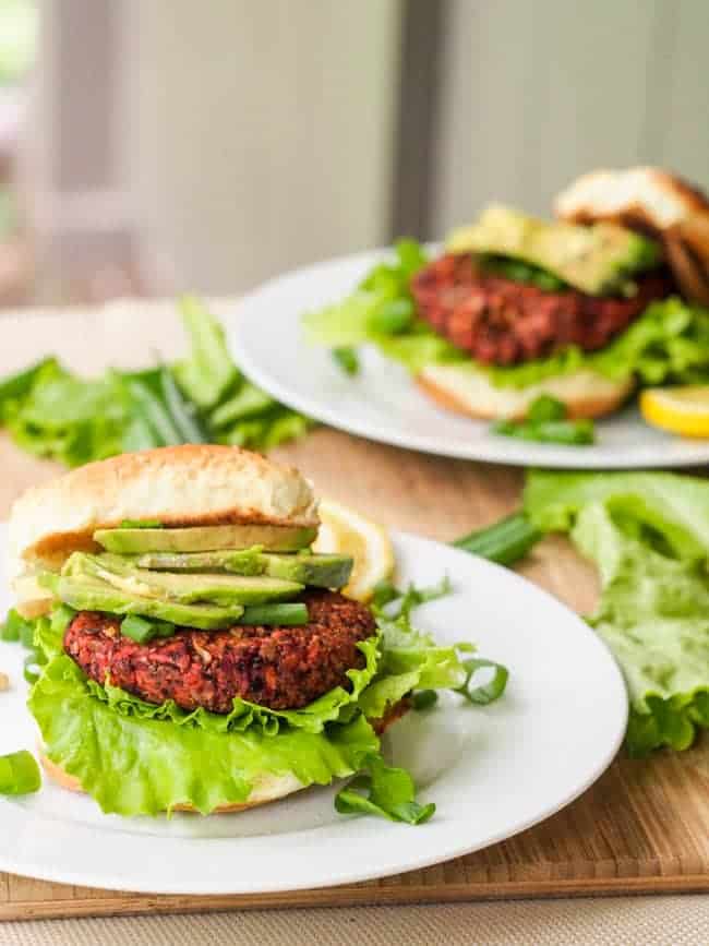 Superfood Vegan Veggie Chia Seed Burger