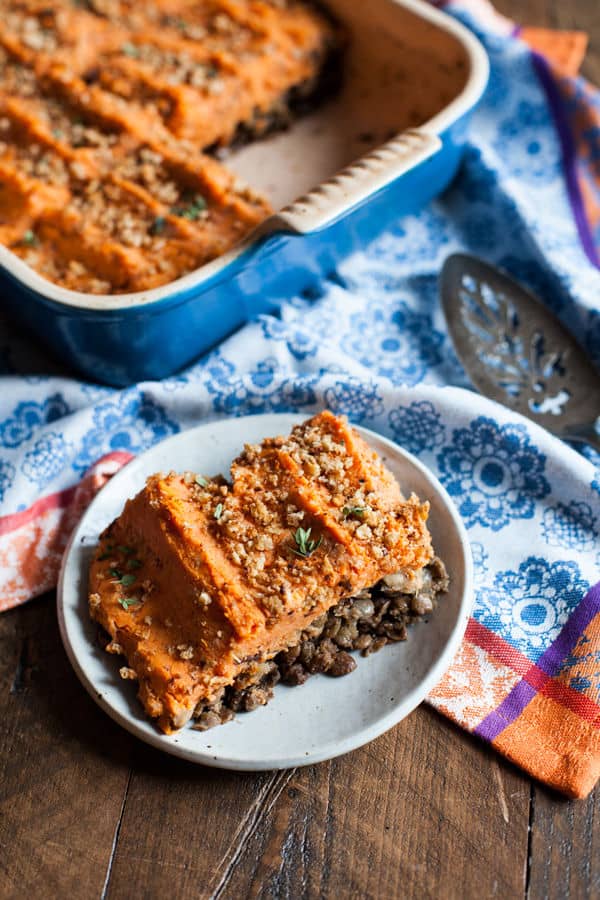 Sweet Potato and Lentil Shepherd’s Pie