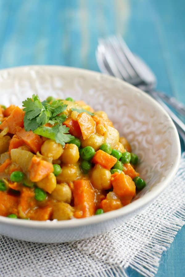 Sweet Potato Chickpea Curry