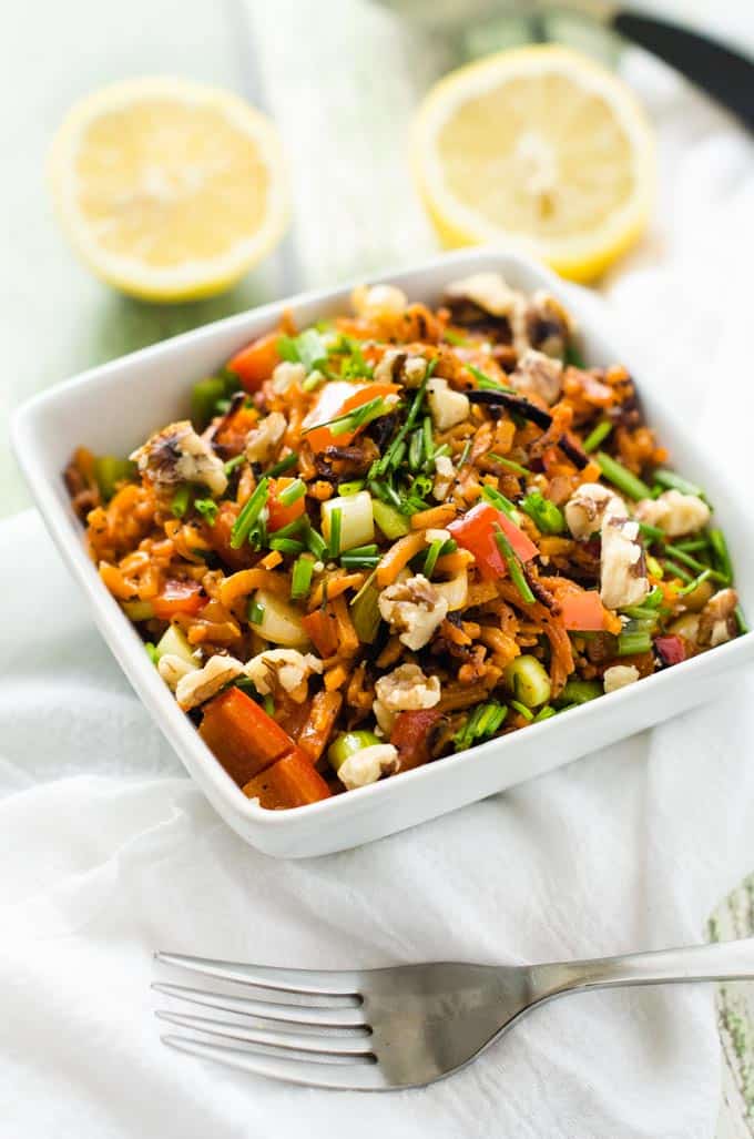 Sweet Potato Rice Pilaf