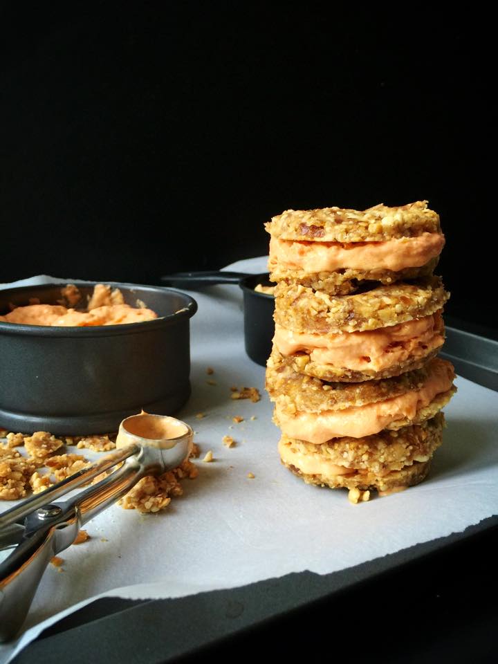 Tropical Ice Cream Sandwiches