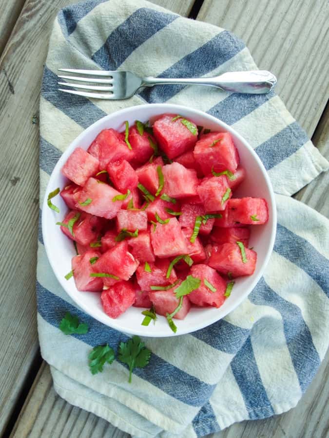Vietnamese Watermelon Salad