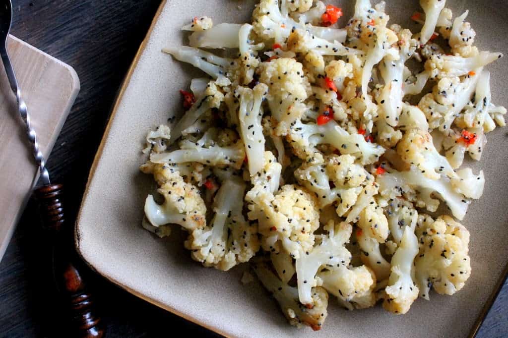 Warm Cauliflower with Nigella Seeds