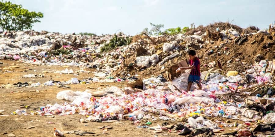 Image of waste pollution