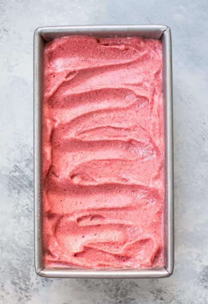 2-Ingredient Strawberry Ice Cream