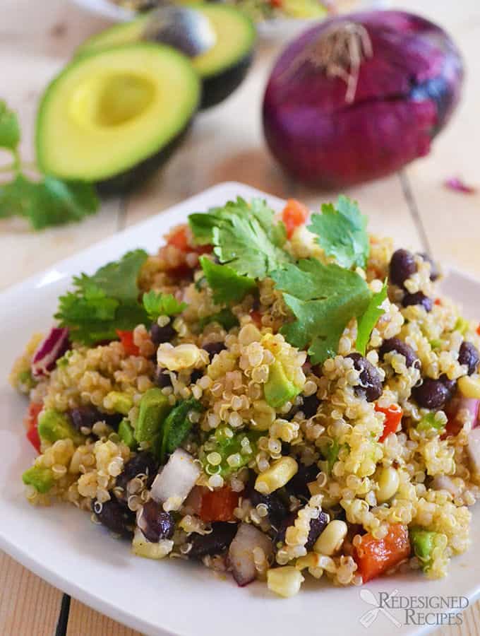 Avocado Quinoa Salad