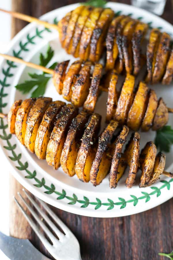 Baked Tornado Potatoes