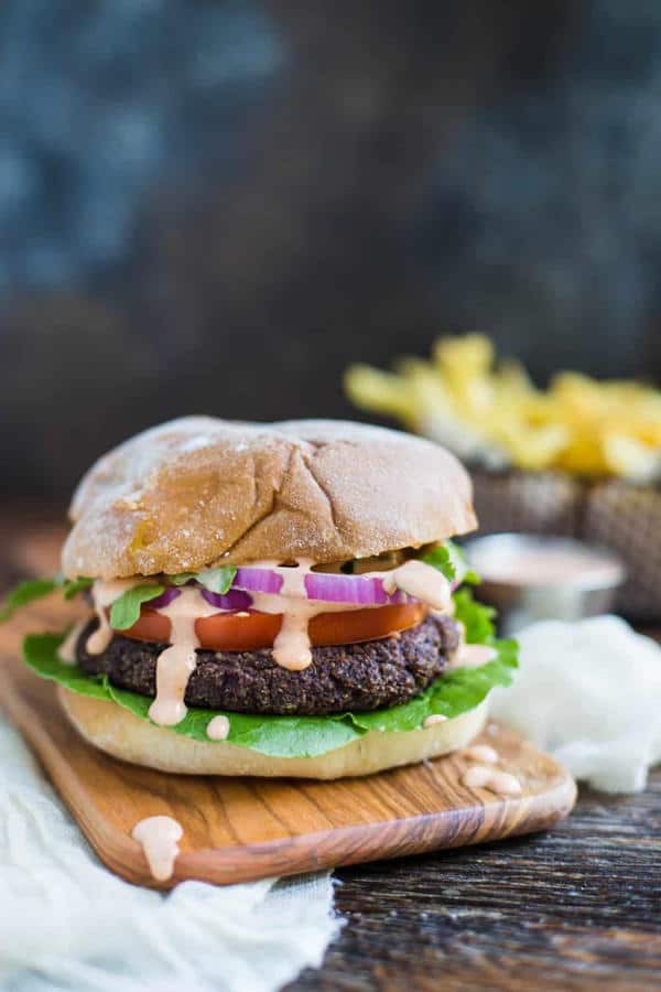 Black Bean and Quinoa Burgers