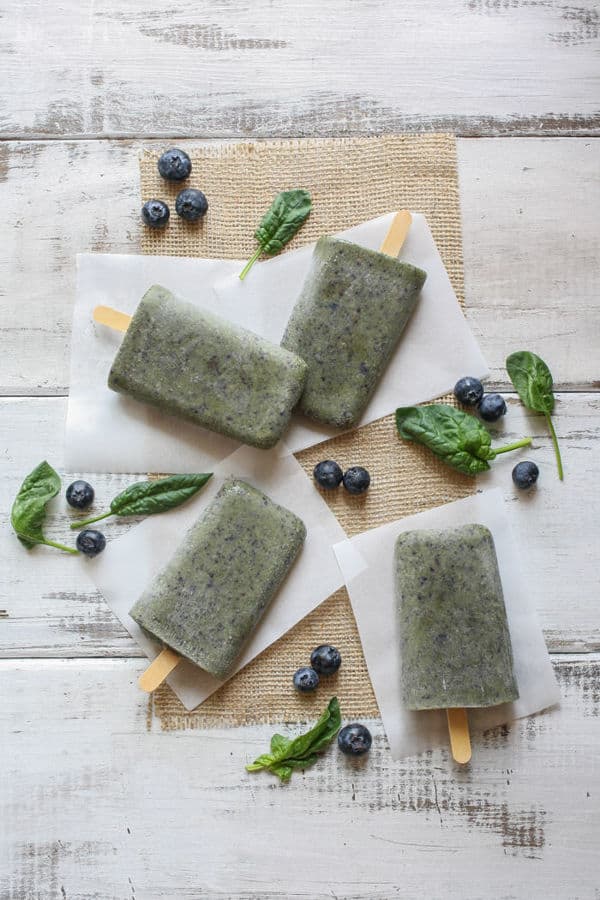 Blueberry Mango Banana Breakfast Pops