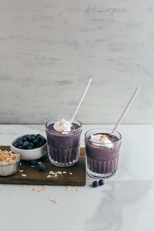 Blueberry Pie Smoothie