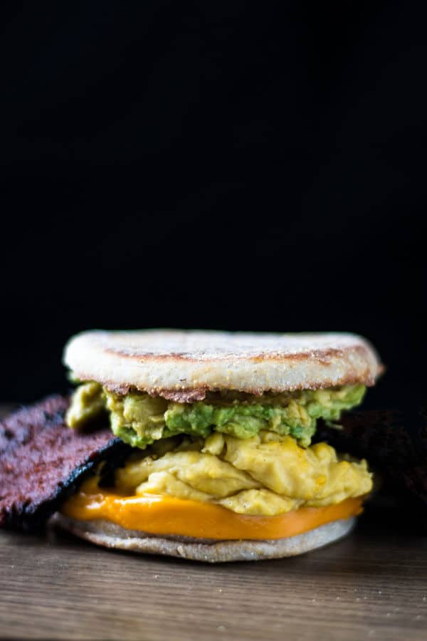 Bodega Breakfast Sandwich with Avocado