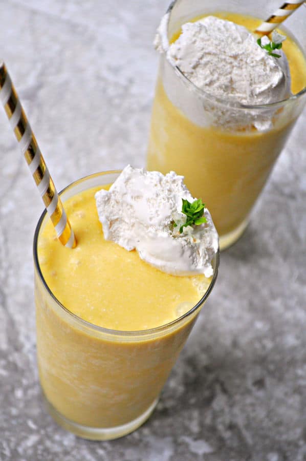 Boozy Creamsicle Milkshake