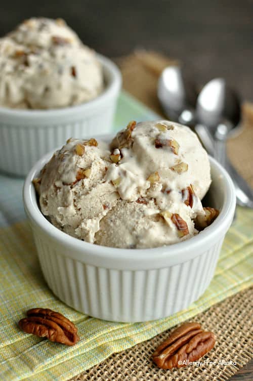 “Butter” Pecan Ice Cream