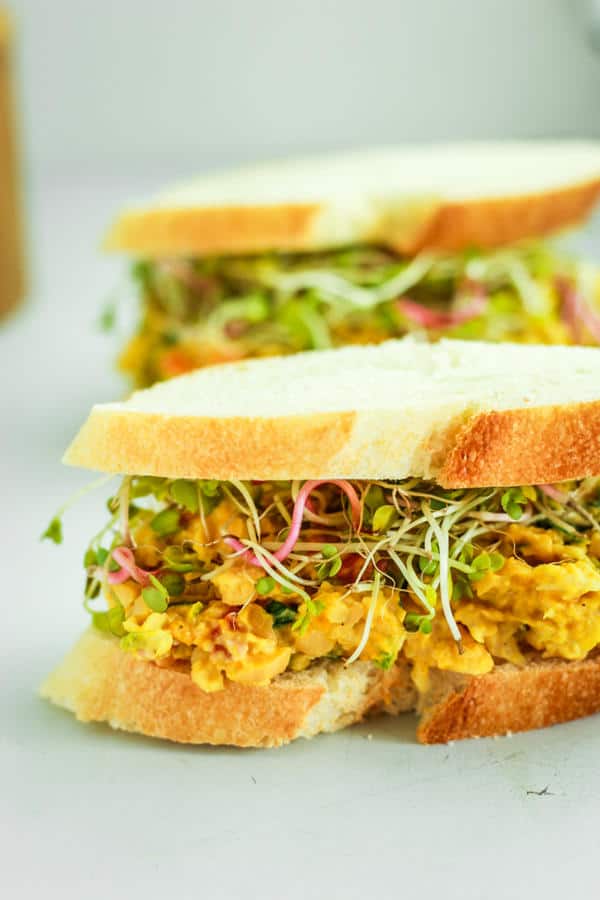 Chickpea Salad Sandwiches