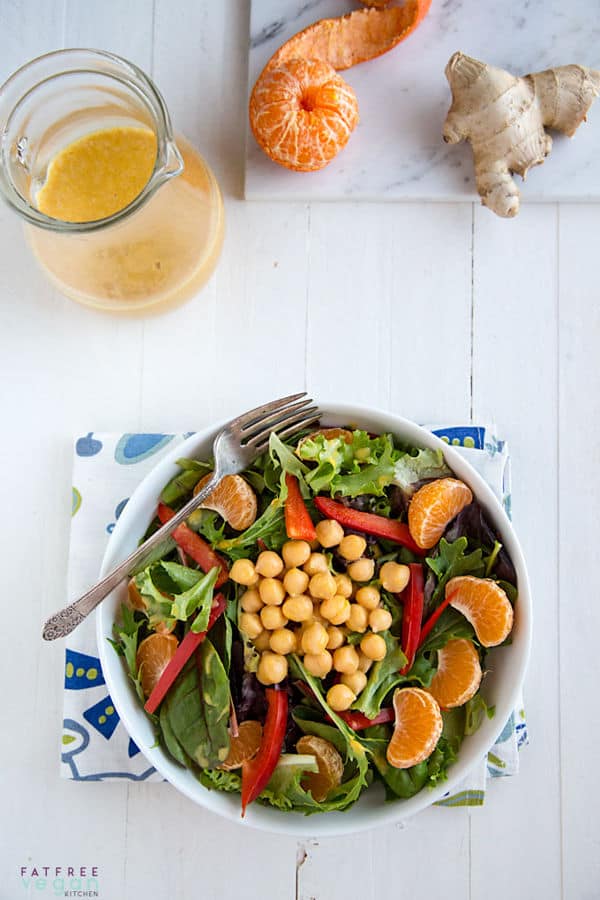 Clementine Dressing with Wasabi and Ginger