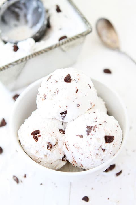 Coconut Chocolate Chunk Ice Cream