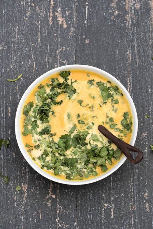 Coriander Carrot Soup