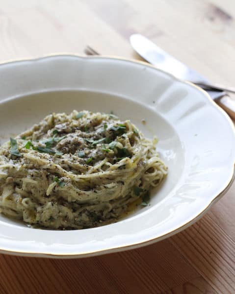 Creamy & Dreamy White Truffle Pasta Sauce