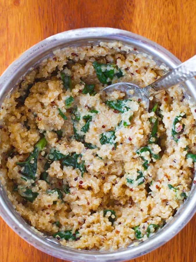 Creamy Kale Quinoa