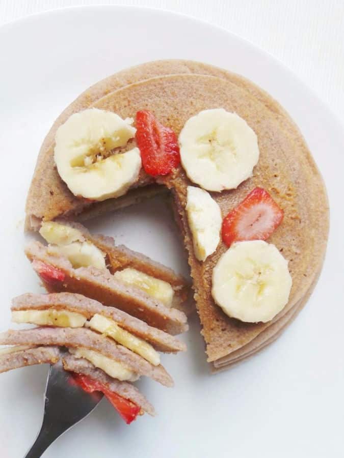 Easy Buckwheat Pancakes (5 Ingredients, Gluten-Free)