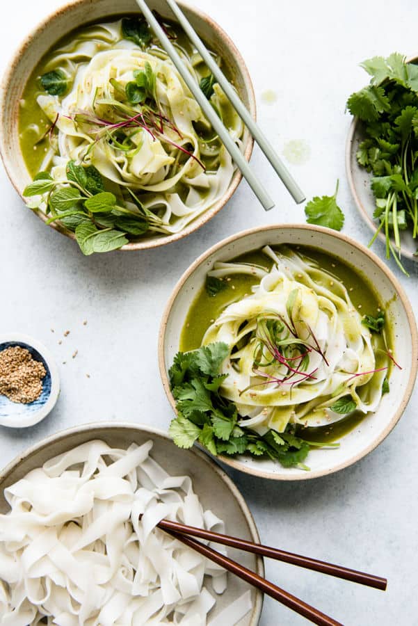 Easy Green Curry Noodles