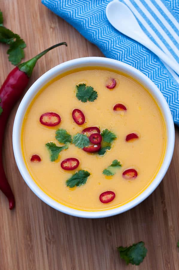 Easy Thai Carrot Soup