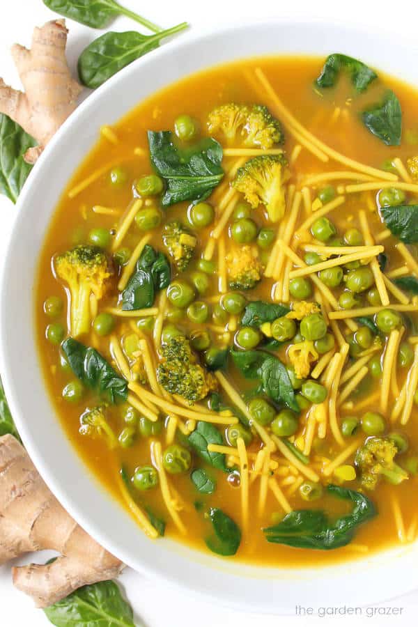 Healing Turmeric Noodle Soup