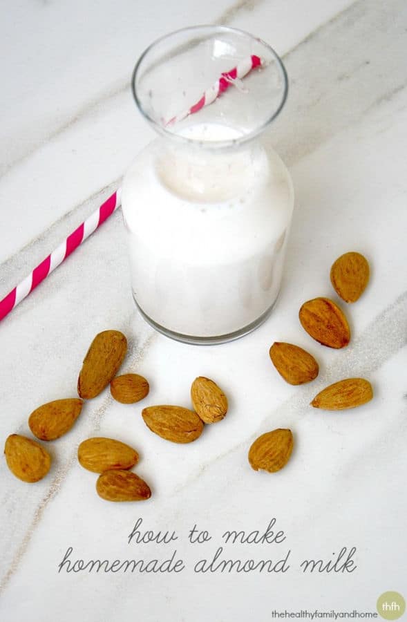 Homemade Almond Milk