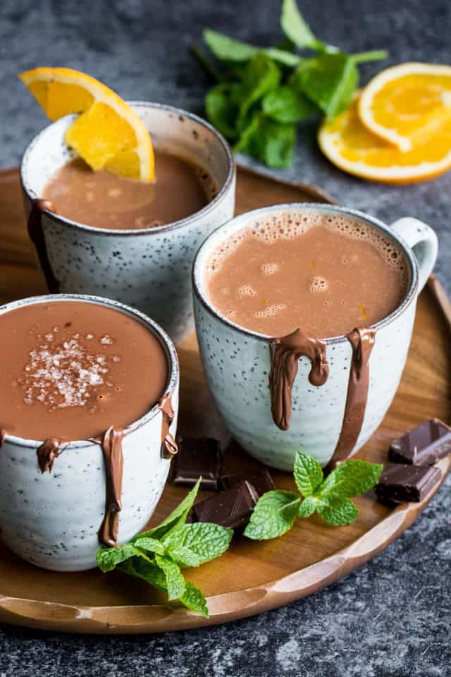 Hot Chocolate Three Ways