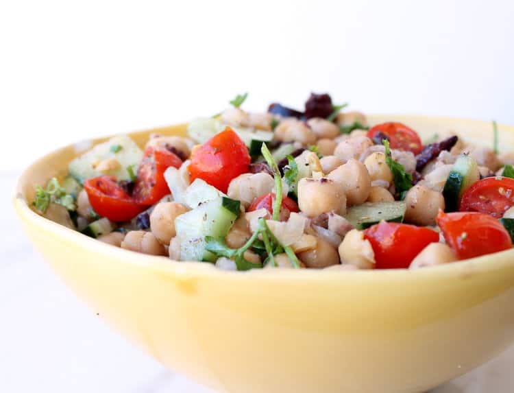 Lunchbox Chickpea Salad