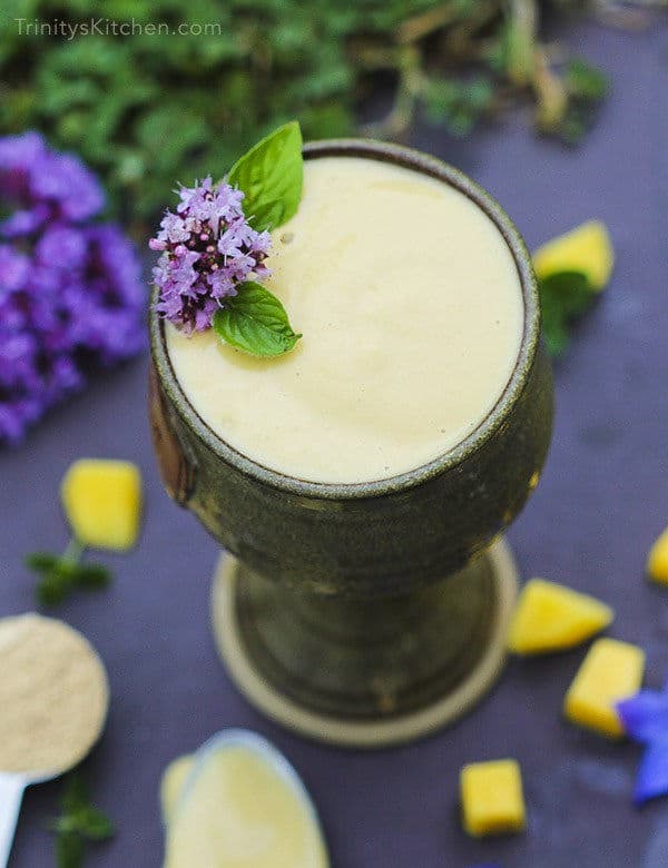 Maca Mango Smoothie for Natural Hormone Balance