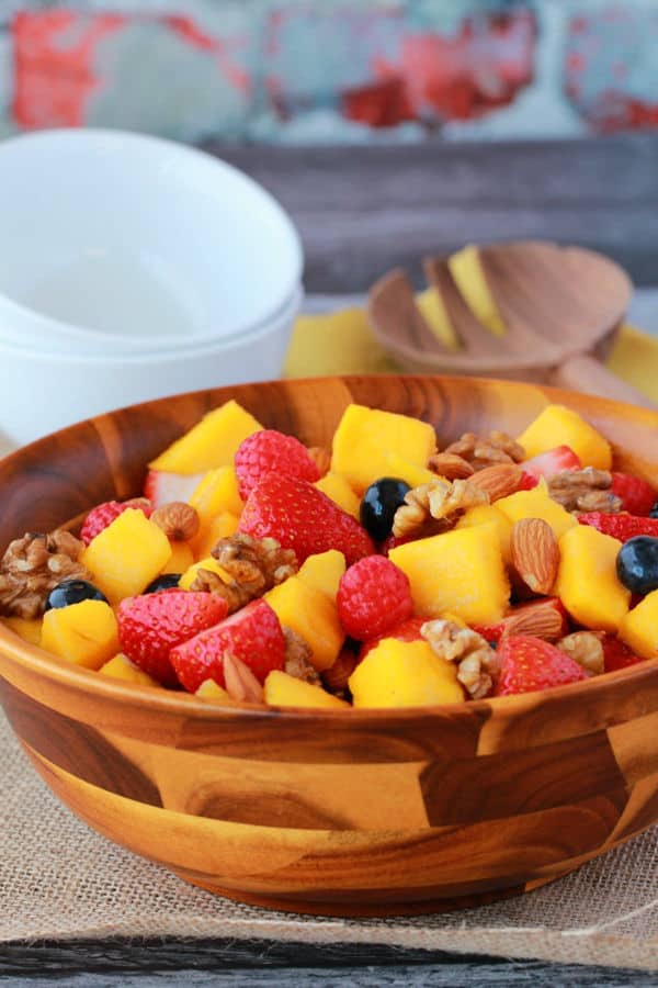 Mango Berry Fruit Salad