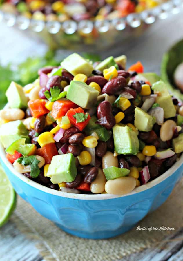 Mexican Three Bean Salad (Gluten-Free)