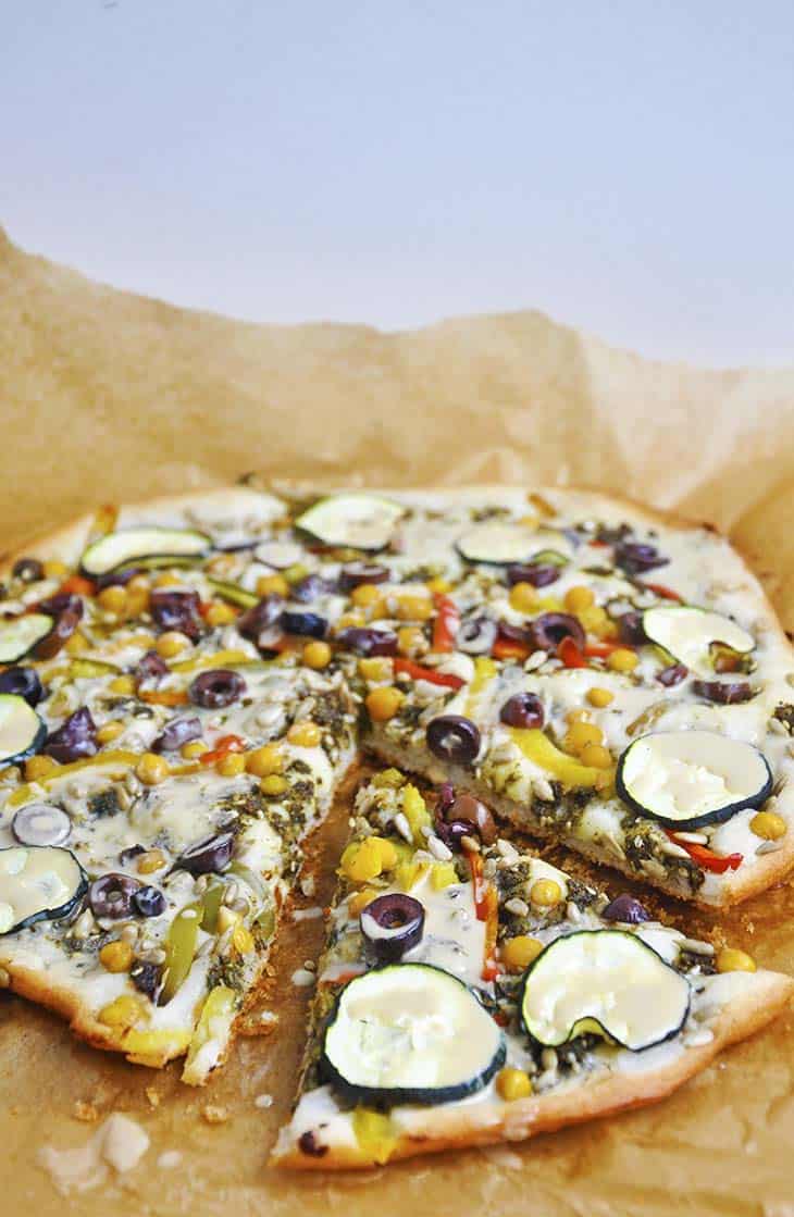 Middle Eastern Pizza (Gluten-Free)