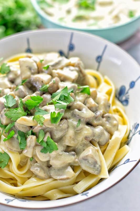 Mushroom Stroganoff (Gluten-Free)