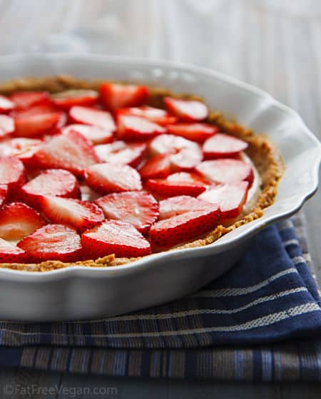 No-Bake Strawberry Pie