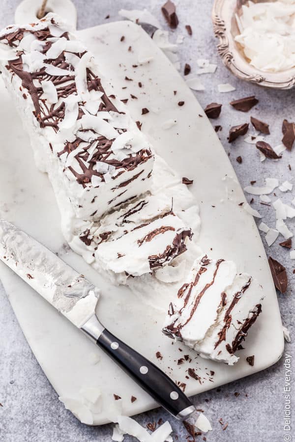 No Churn Bounty Vienetta Ice Cream