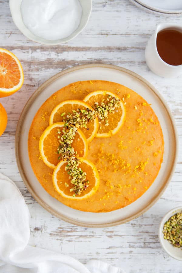 Orange Polenta Cake