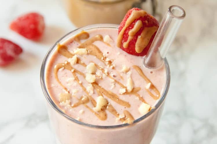 Peanut Butter and Jelly Smoothie