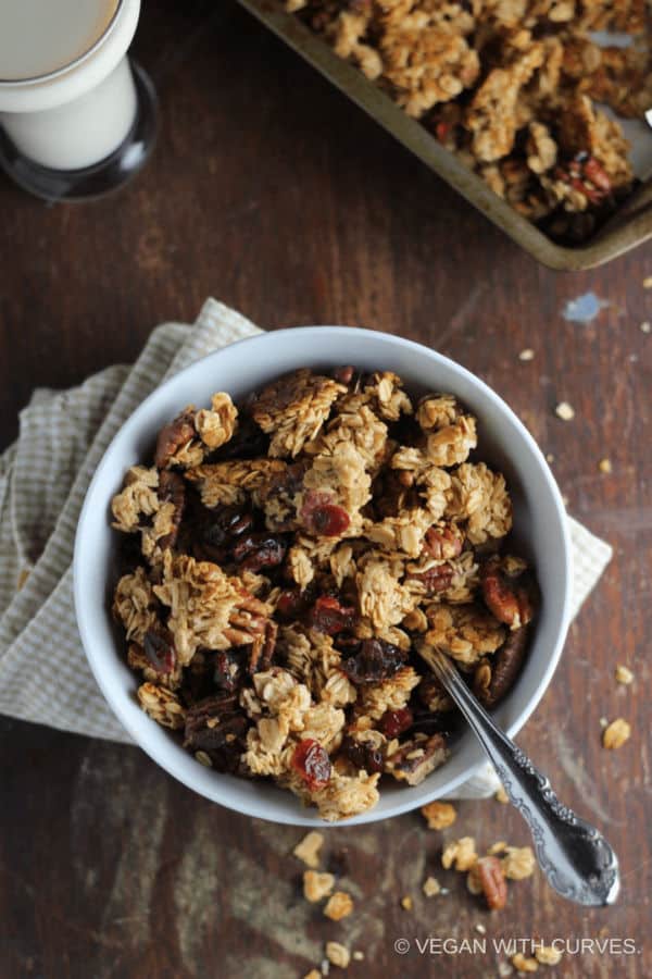 Pecan Cranberry Granola