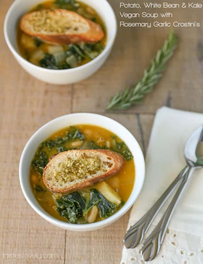 Potato, White Bean and Kale Soup