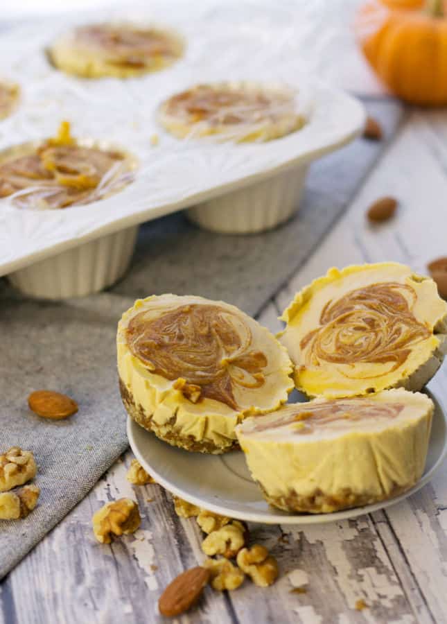 Pumpkin Cheesecake Bites