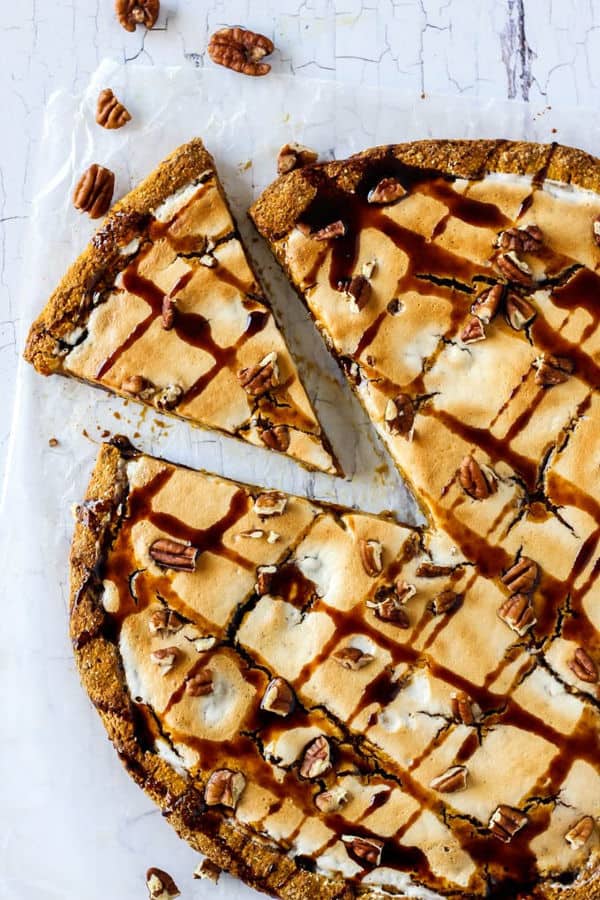 Pumpkin Pie Dessert Pizza