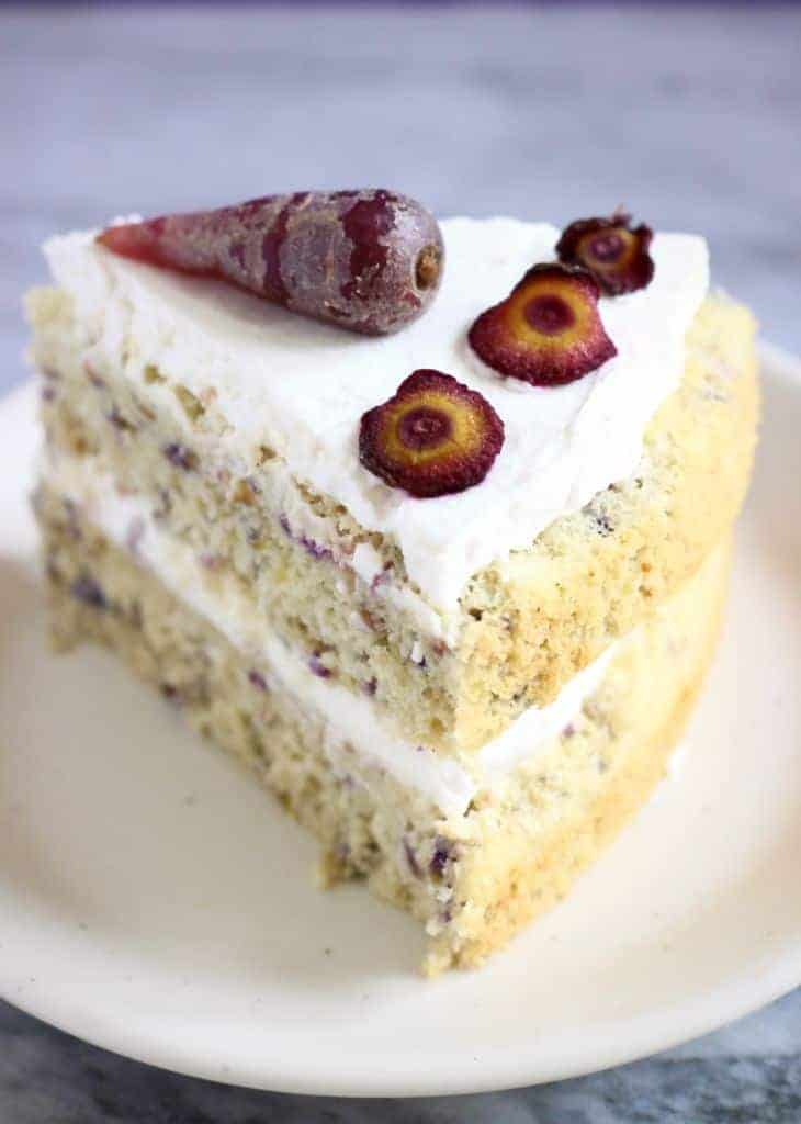 Purple Carrot Cake (Gluten-Free)